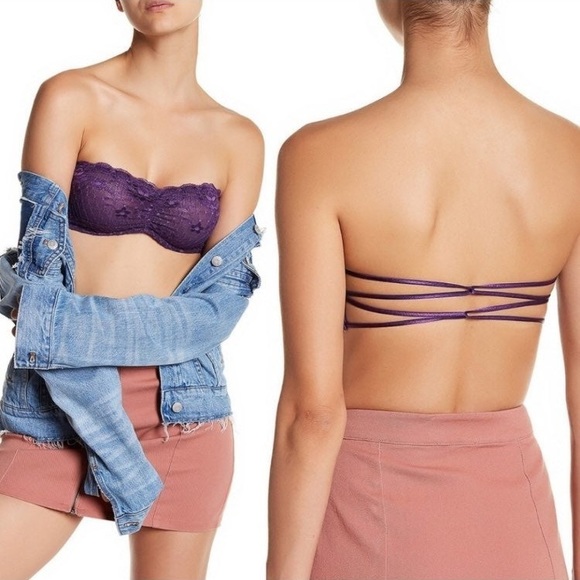 Free People Other - FREE W/ 2+ FP BUNDLE - Lace Bandeau Bralette